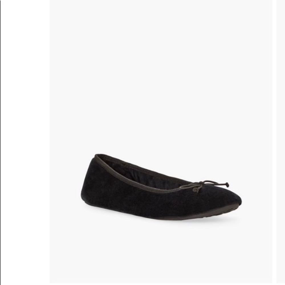 Sz 5-6 Llysha Ballerina Slippers-Black NIP - Picture 2 of 12